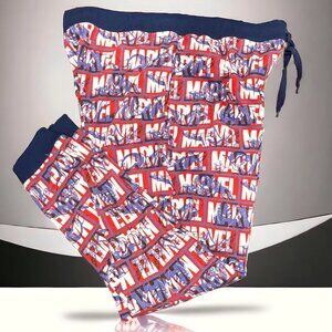 New Mens XL Disney Marvel Lounge Pants Sweatpants Superheros Drawstring